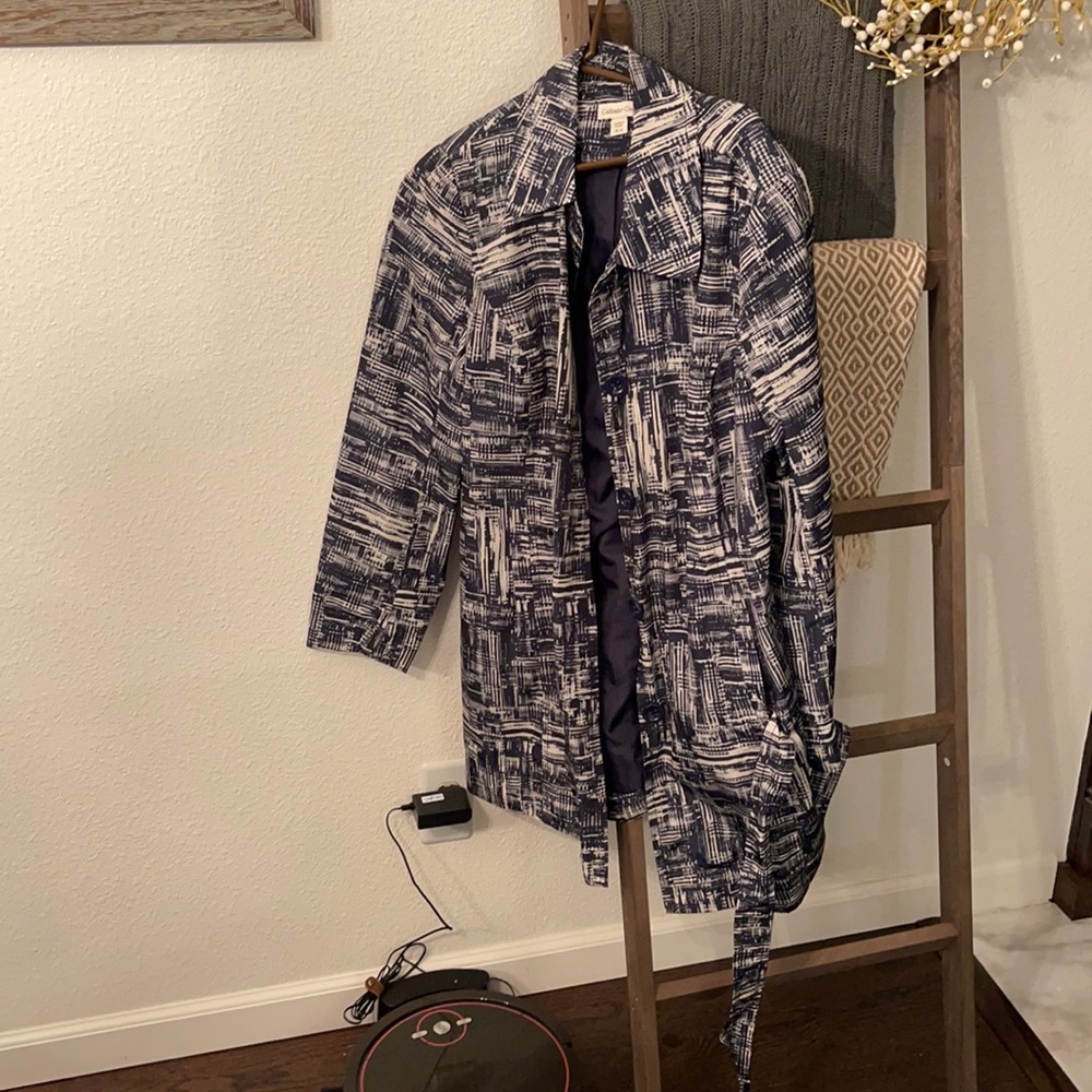 Coldwater Creek wind breaker/trench coat